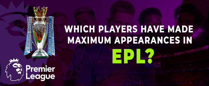 Player appearances in EPL