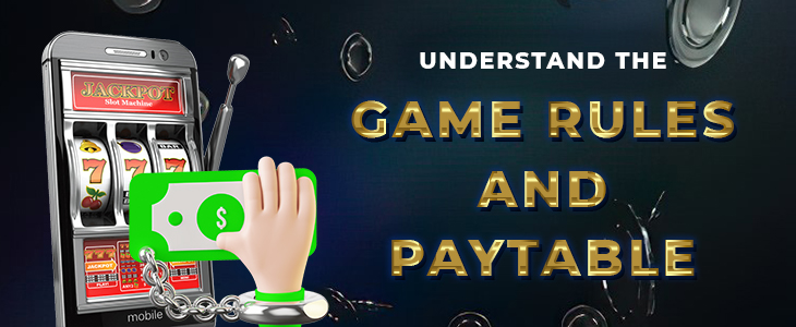 game rules and paytable